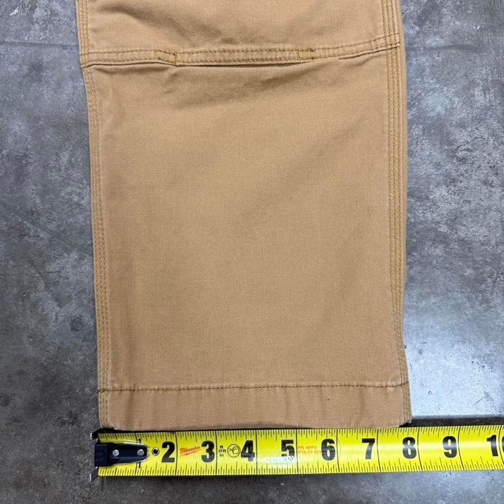 Carhartt Tan Double Knee Work Pants 34x29 - Picture 7 of 7